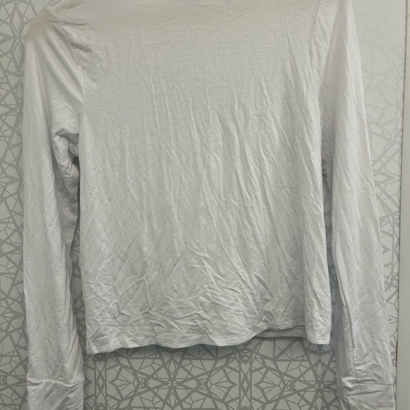 2 new white Terez tops with some light flaws. Girls size XL tie & cross fronts - Picture 8 of 9